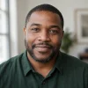 AI-generated portrait for the Marcus editorial profile