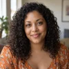AI-generated portrait for the Maya editorial profile